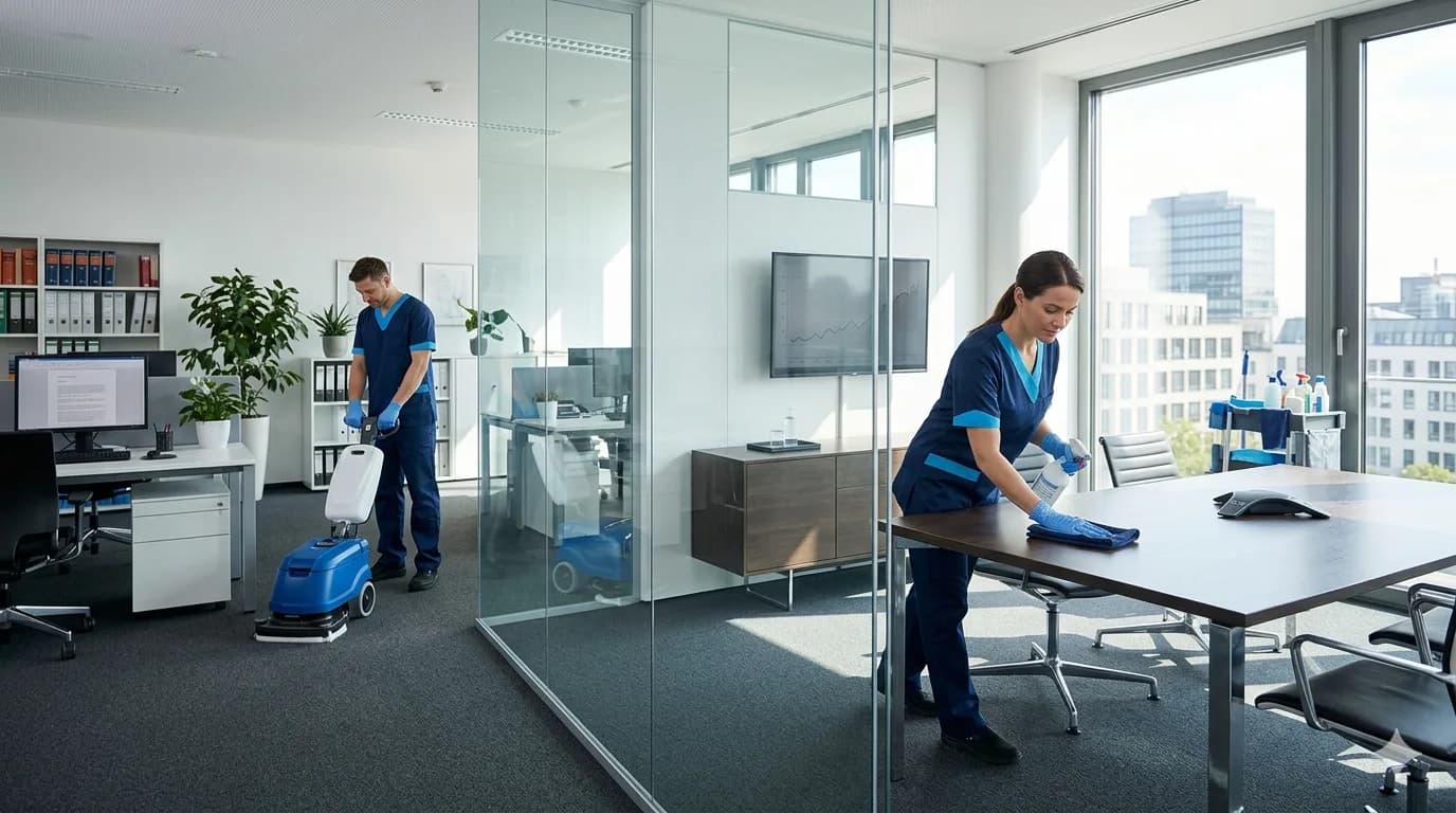 Kanzleireinigung: Diskreter Reinigungsservice für Anwälte und Steuerberater
