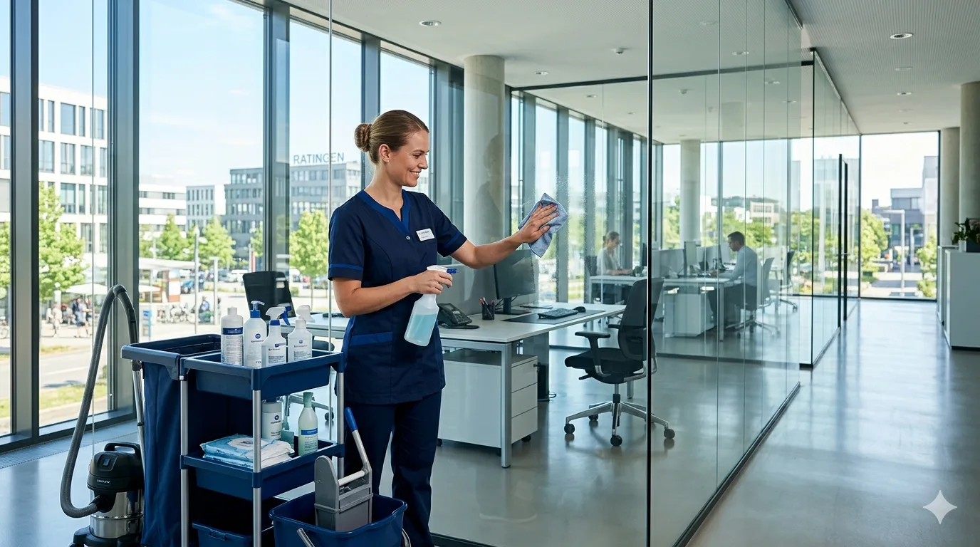 Büroreinigung Ratingen: Professionelle Reinigung für Gewerbegebiete