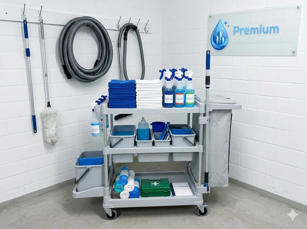 Professionelle Reinigungsgeraete und Ausstattung bei PremiumFix